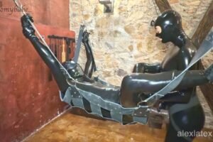 Intense Pegging with Huge Dildo, Part 2 - Alex Latex