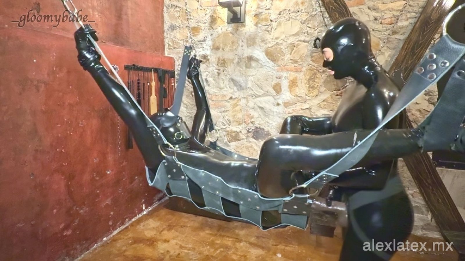 Intense Pegging with Huge Dildo, Part 2 - Alex Latex